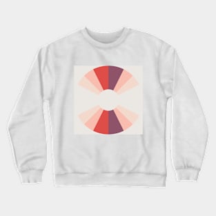 circle rainbow burst Crewneck Sweatshirt